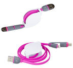 Connect Multicargador Retráctil