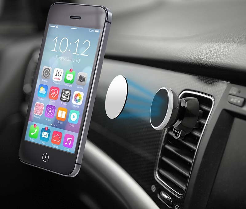 Porta Celular Magnético para Vehículo
