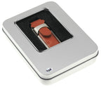 Pendrive 4GB de Metal y Cuero