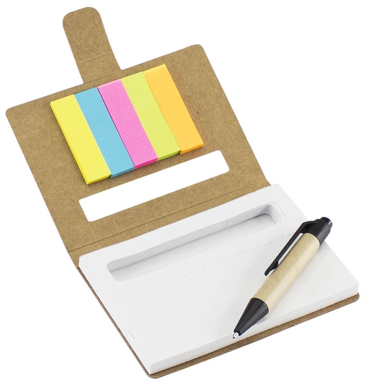 Memo Set Ecológico con Bolígrafo