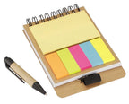 Memo Set Ecológico con Bolígrafo