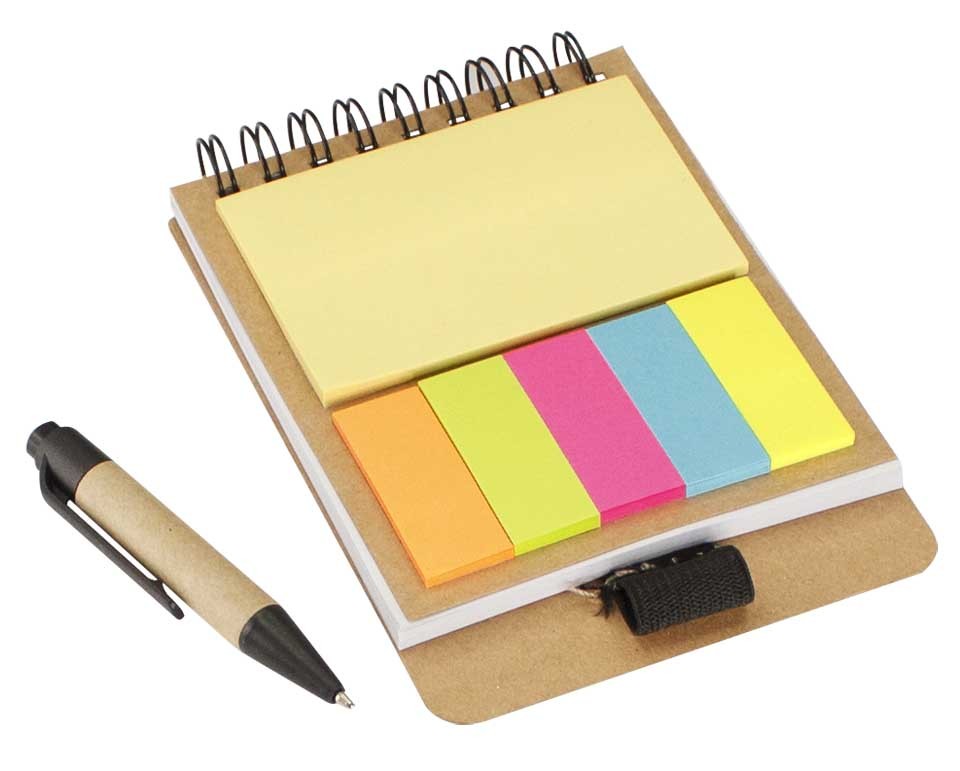 Memo Set Ecológico con Bolígrafo