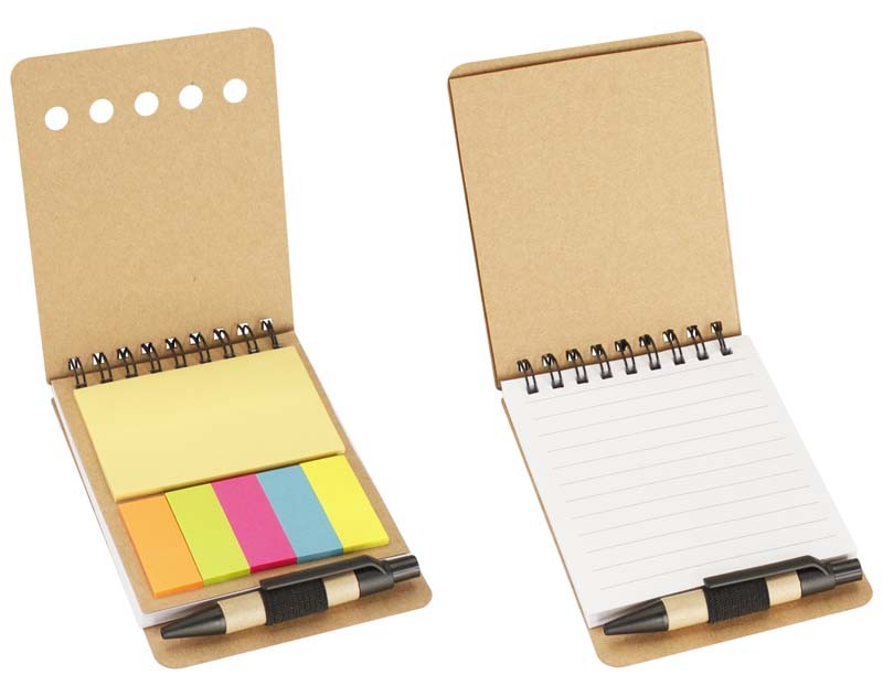 Memo Set Ecológico con Bolígrafo