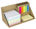 Memo Set Cubo Ecológico con Porta Lápices