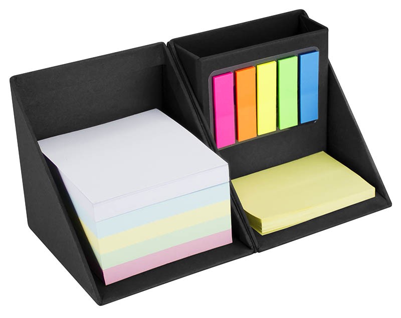 Memo Set Cubo Ecológico con Porta Lápices