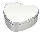 Caja Metálica Corazón Sublimación