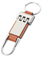 Llavero de Metal Cuero Premium