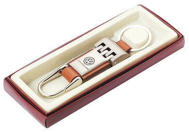 Llavero de Metal Cuero Premium