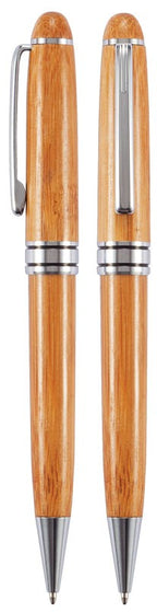 Set Bolígrafo Estuche de Bamboo