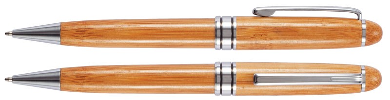Set Bolígrafo Estuche de Bamboo