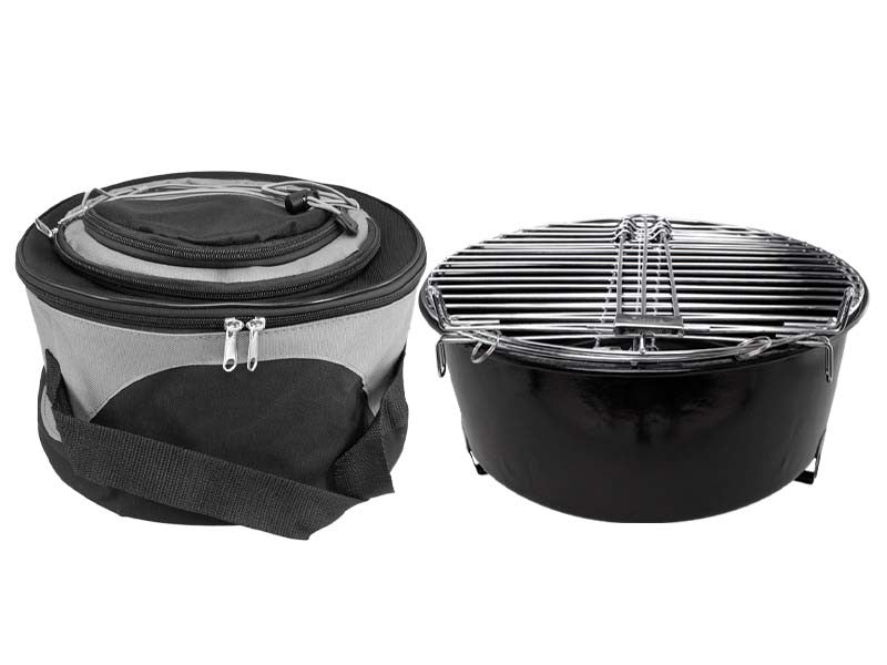 Set Bolso Cooler Parrilla