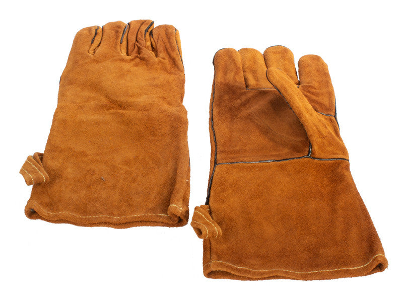 Par de Guantes de Cuero Gamuza