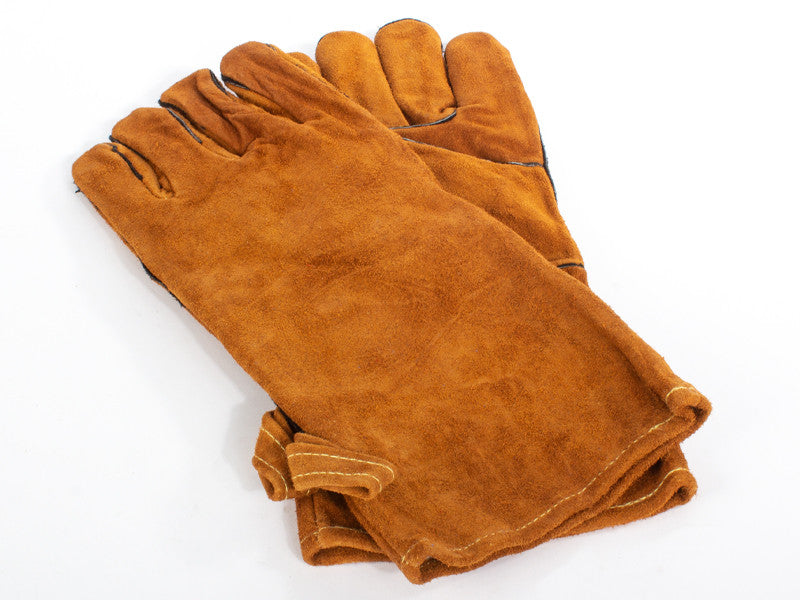 Par de Guantes de Cuero Gamuza