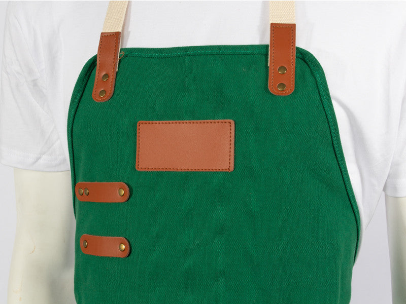 Pechera Asador Canvas Algodón 10 Onzas