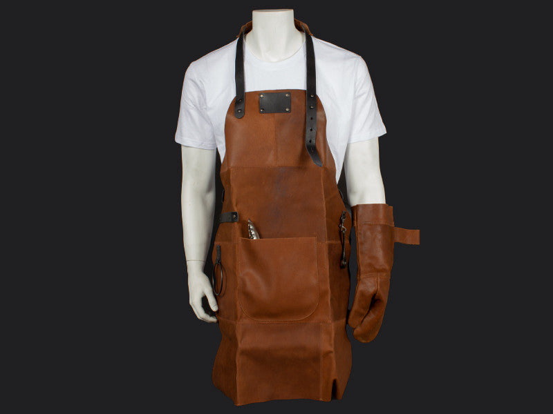 Set Asador de Gamuza de Búfalo