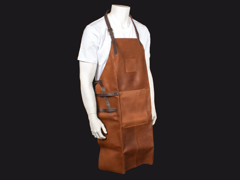Set Asador de Cuero de Búfalo