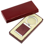 Llavero Metal Madera Lock