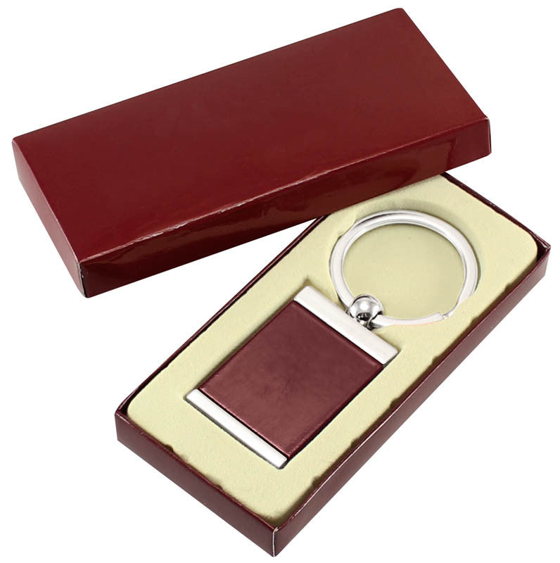 Llavero Metal Madera Lock
