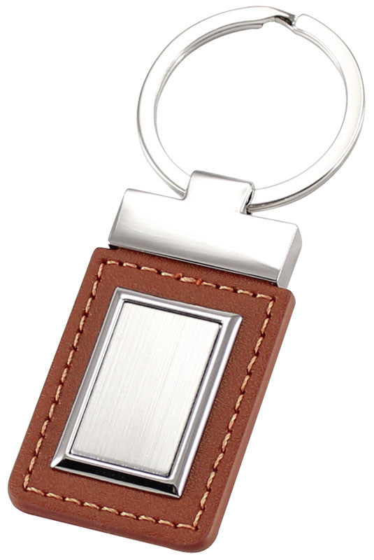 Llavero Cuero Metal Excelsior