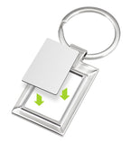 Llavero Metálico Rectangular