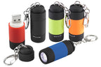 Llavero Linterna LED Cargador USB