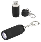 Llavero Linterna LED Cargador USB
