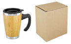 Mug de Bamboo con Asa Plástica