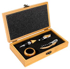 Deluxe Set de Vino de Bamboo