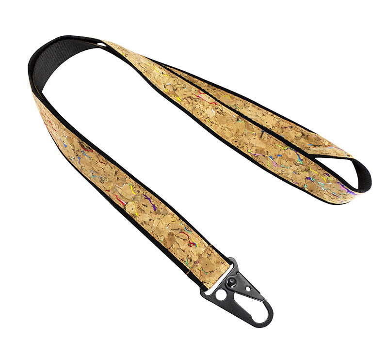 Lanyard de Corcho y Poliéster