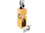 Set de Vino rectangular de Bamboo