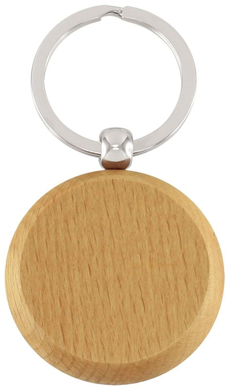 Llavero Redondo de Madera