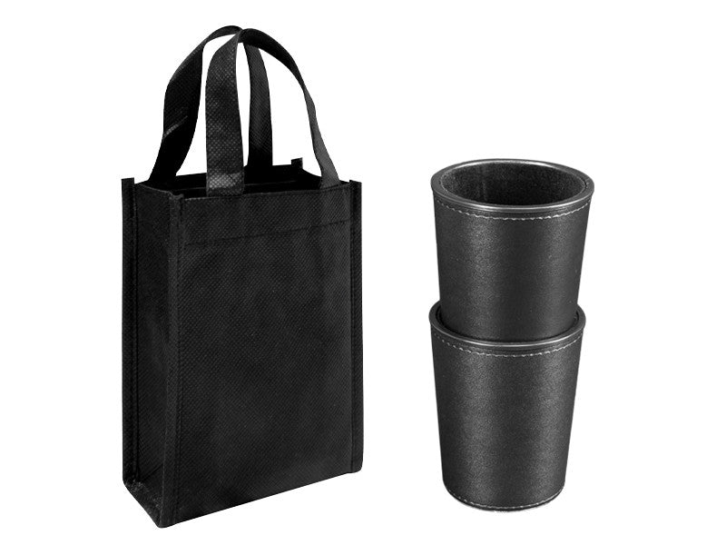 Set de 2 Cachos de PU Negro