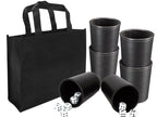 Set de 2 Cachos de PU Negro