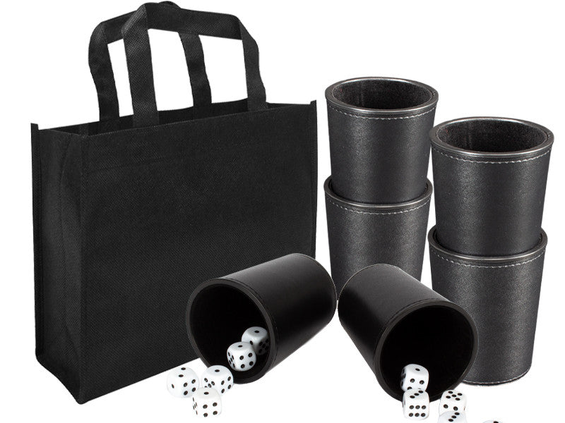 Set de 6 Cachos de PU Negro