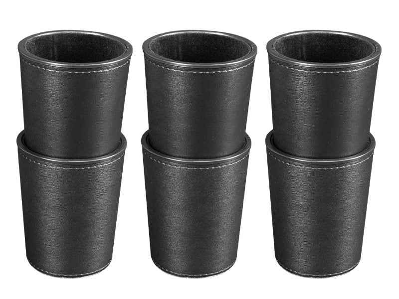 Set de 6 Cachos de PU Negro