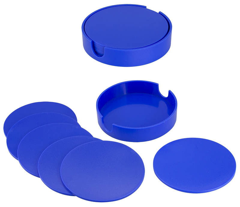 Set de Posavasos Plásticos Redondos