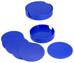 Set de Posavasos Plásticos Redondos