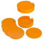 Set de Posavasos Plásticos Redondos