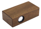 Parlante Grande Inducción Madera Nogal