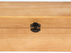 Caja de Madera Natural para Vino