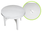 Mesa Plástica Redonda