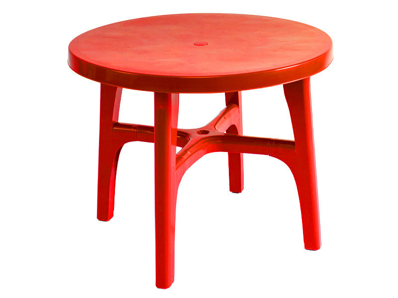 Mesa Plástica Redonda