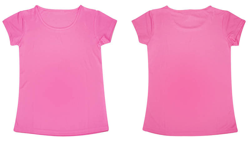 Polera Manga Corta Poliéster Mujer