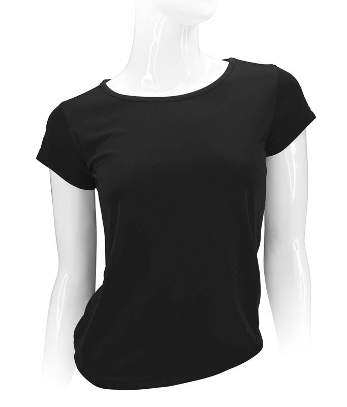 Polera Manga Corta Poliéster Mujer