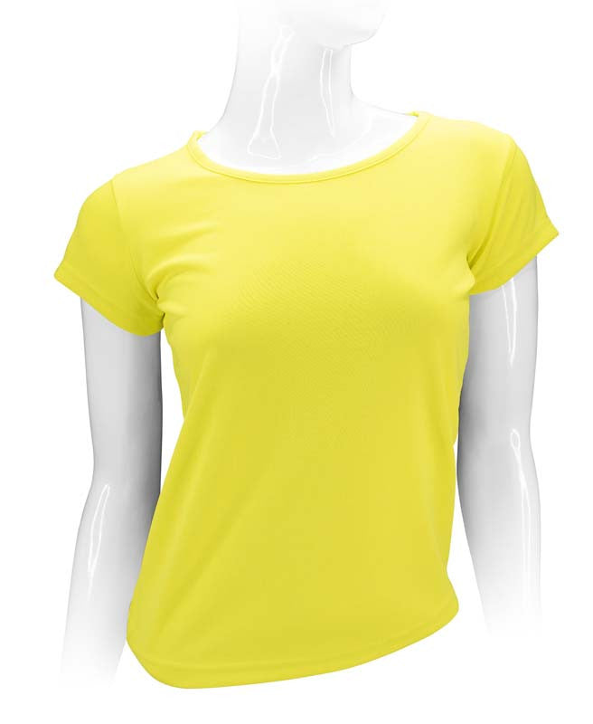 Polera Manga Corta Poliéster Mujer