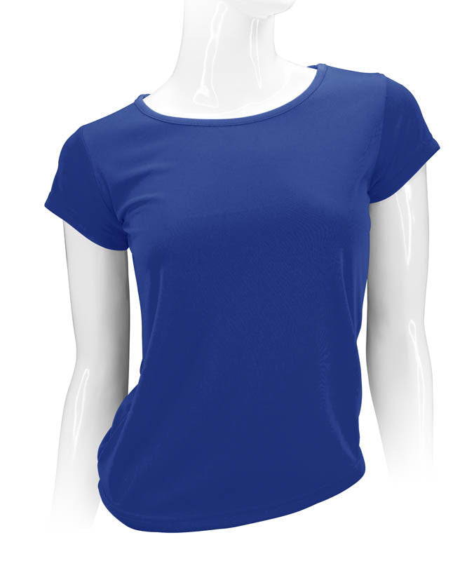 Polera Manga Corta Poliéster Mujer
