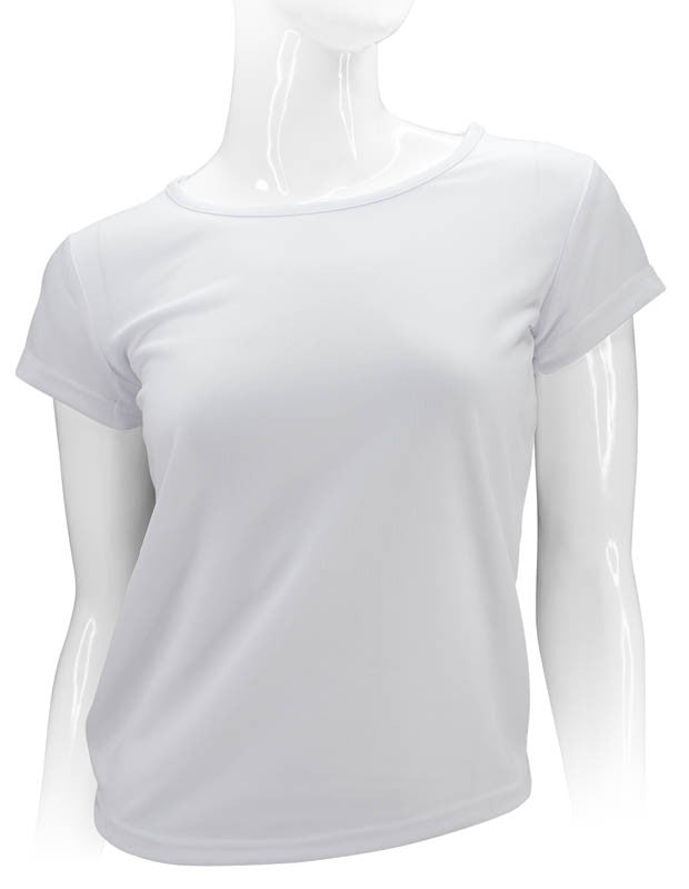 Polera Manga Corta Poliéster Mujer