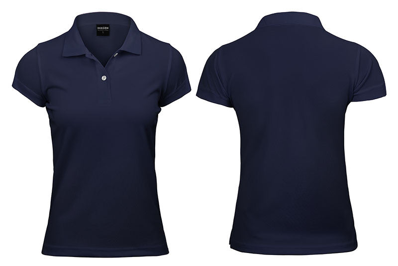 Polera Poliéster Mujer con Cuello