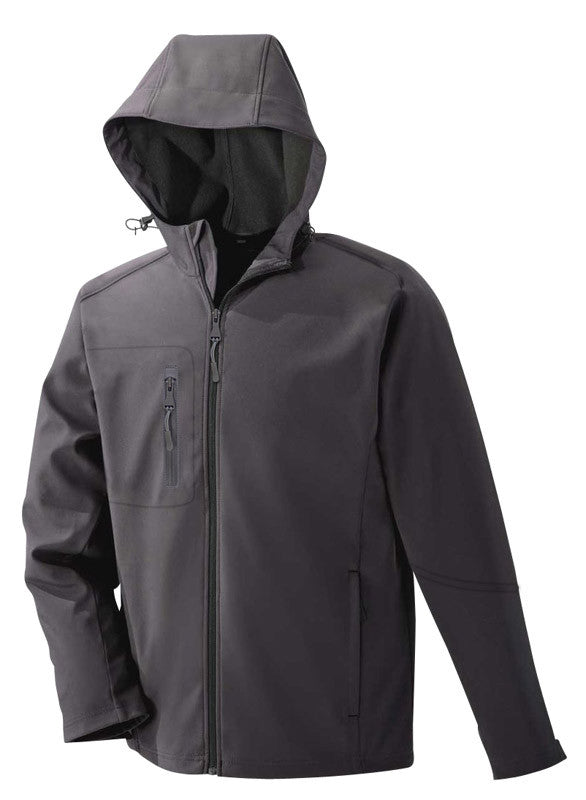 Chaqueta con Gorro Softshell Hombre Manga Larga