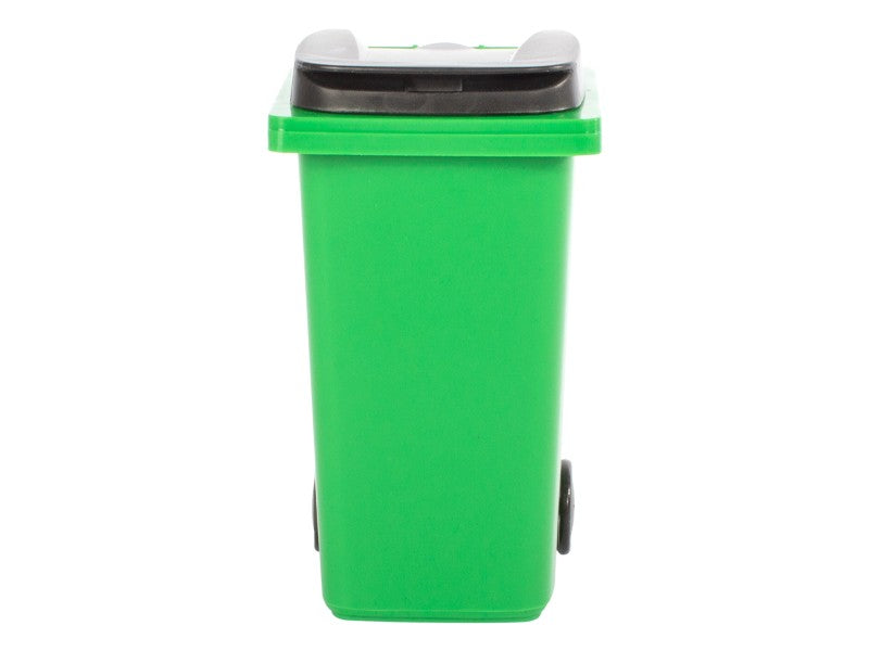 Mini Basurero Verde de Sobremesa